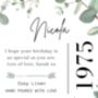 Personalised Birthday Candle Gift Set With Custom Birth Year And Name, thumbnail 6 of 6