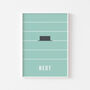 Minim Note Rest Print | Music Theory Poster, thumbnail 3 of 10