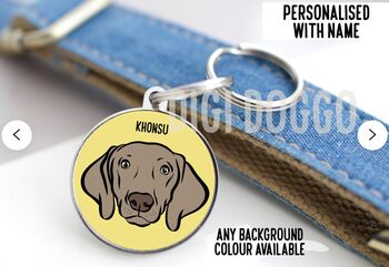 Weimaraner ID Tag, 3 of 5