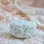 Personalised Wedding Favours Rose Candles, thumbnail 5 of 6