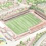 St Helens Rlc Knowsley Road Stadium Art Print, thumbnail 2 of 3