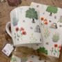Days In The Meadow Cotton Linen Tea Towel, thumbnail 1 of 2