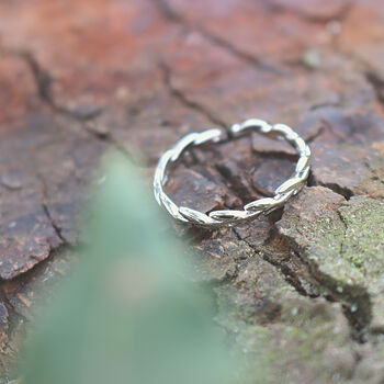 Wreath Ring Nature Inspired Everyday Jewellery, 5 of 6