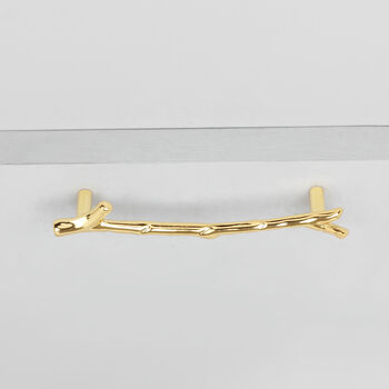 G Decor Gold Tree Branch Twig Cupboard Pull Draw Handle, 4 of 7