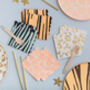 Animal Print And Gold Foil Paper Napkins, thumbnail 2 of 2