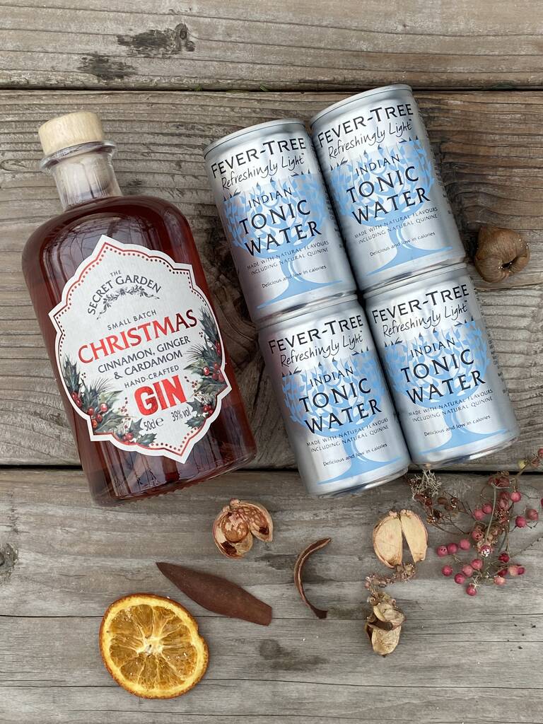 Colour Changing Christmas Gin And Tonic By The Old Curiosity Distillery