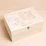 Personalised Wooden Gingerbread Christmas Eve Box, thumbnail 1 of 3