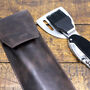 BBQ Tool With Personalised Leather Sleeve, thumbnail 3 of 7