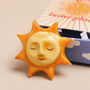 Tiny Matchbox Ceramic Sunshine Token, thumbnail 2 of 4