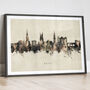 Bath Skyline Cityscape Art Print, thumbnail 12 of 12