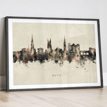 Bath Skyline Cityscape Art Print, 12 of 12