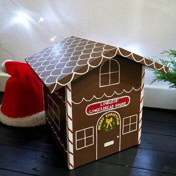 Handmade Gingerbread House Christmas Eve Box, 4 of 4