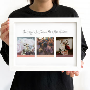 Use Your Own Family Photos Personalised Print, 4 of 5