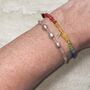 'Everything' Rainbow Precious Stone Bracelet, thumbnail 2 of 6