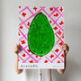 Avocado Food Art Print Produce Kitchen Poster, thumbnail 7 of 12