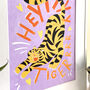 Heyy Tiger Positive Tiger Print, thumbnail 2 of 3