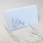 Pack Of 10 Dove Laser Cut Wedding Place Cards, thumbnail 7 of 7