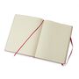 Personalised Moleskine Classic Notebook – Scarlet Red Extra Large, thumbnail 4 of 8