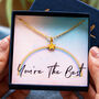 You're The Best Personalised Star Necklace, thumbnail 1 of 5