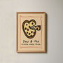 You, Me And Pizza Makes Three Pizza Giclee Print, thumbnail 6 of 6