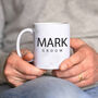 Personalised Wedding Party Groomsmen Mug, thumbnail 1 of 2