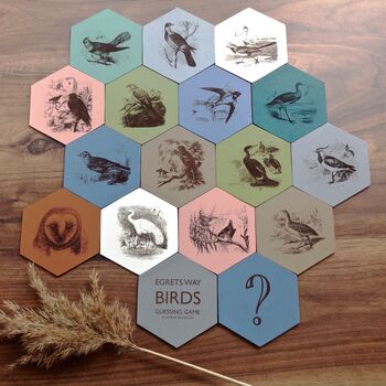 British Birds Leather Coasters, 4 of 8
