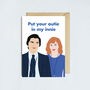 Severance Put Your Outie In My Innie Anniversary Card, thumbnail 5 of 6