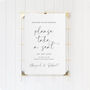 This Is Love Take A Seat Wedding Sign, thumbnail 2 of 2