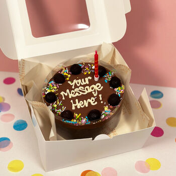 The Personalised Birthday Brownie Cake, 2 of 2