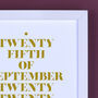 Personalised Important Word Date Print, thumbnail 9 of 12