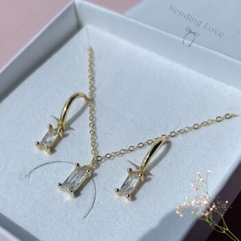 Necklace And Earrings Gift Set For Bridesmaids, 5 of 5