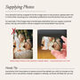 Personalised Father's Day Three Photo Bookmark, thumbnail 3 of 3