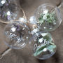 Personalised Flower Bauble Decoration, thumbnail 1 of 3