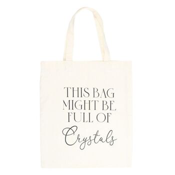 Full Of Crystals Cotton Tote Bag, 2 of 4