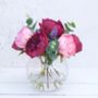 Luxury Peony Bouquet Of Everlasting Flowers, thumbnail 2 of 3