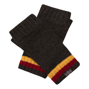 Cashmere Fingerless Gloves In Sporting Team Colours, 8 of 12