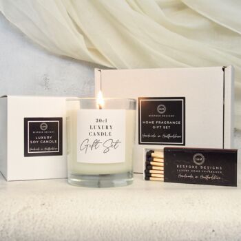 Boyfriend Valentine's Day Gift Personalised Candle, 3 of 5