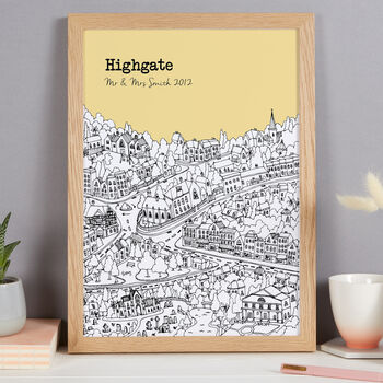 Personalised Highgate Print, 8 of 9