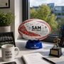 Personalised Wales Rugby Ball From Gilbert, thumbnail 4 of 6