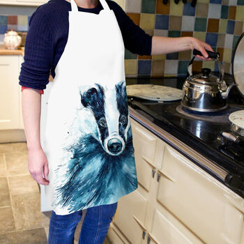 Inky Badger Apron, 2 of 4