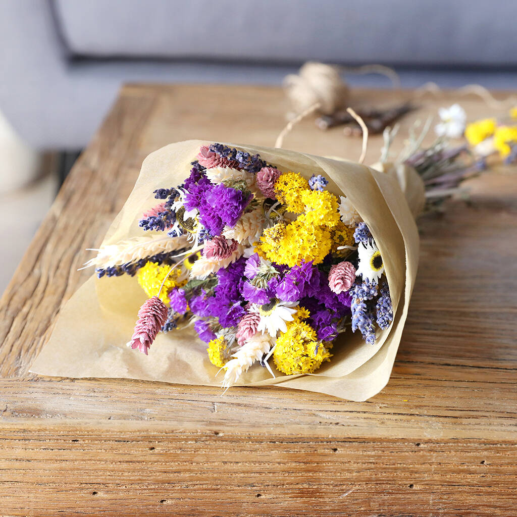 Dried Flower Bouquet By Lisa Angel