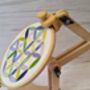 Nurge Adjustable Wooden Seat Embroidery Stand, thumbnail 12 of 12