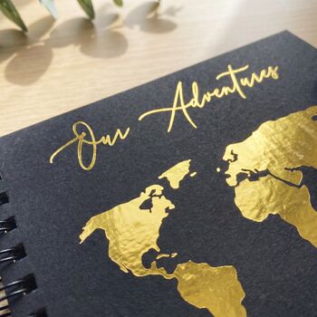 Personalised Travel Scrapbook Anniversary Gift Album, 8 of 12