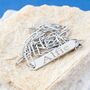 Silver Engraveable Paperclip Link Chain Necklace. Personalised Necklace, thumbnail 8 of 11