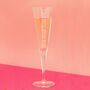 Your Own Message Champagne Flute, thumbnail 1 of 2