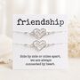 Friendship Matching Bracelet Gift Set, Long Distance Gift, thumbnail 1 of 9