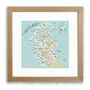 Map Of Scotland Print By Hilary Yafai, thumbnail 5 of 8