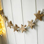 Wooden Stars And White Beads Garland, thumbnail 1 of 2