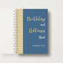 Personalised Birthday And Address Book With Flowers, thumbnail 11 of 11