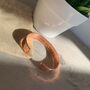 Handmade Mens Personalised Copper Cuff, thumbnail 4 of 10